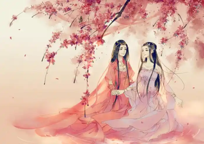 古风 古韵 中国风 手帐素材 插画 手绘 彩绘 头像 壁纸