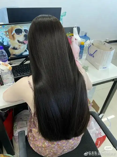 结果真实的黑长直是②③头发也需要支棱,单纯披散完全木有打理感①