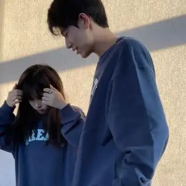 高清非主流双人情侣头像一对两张图片