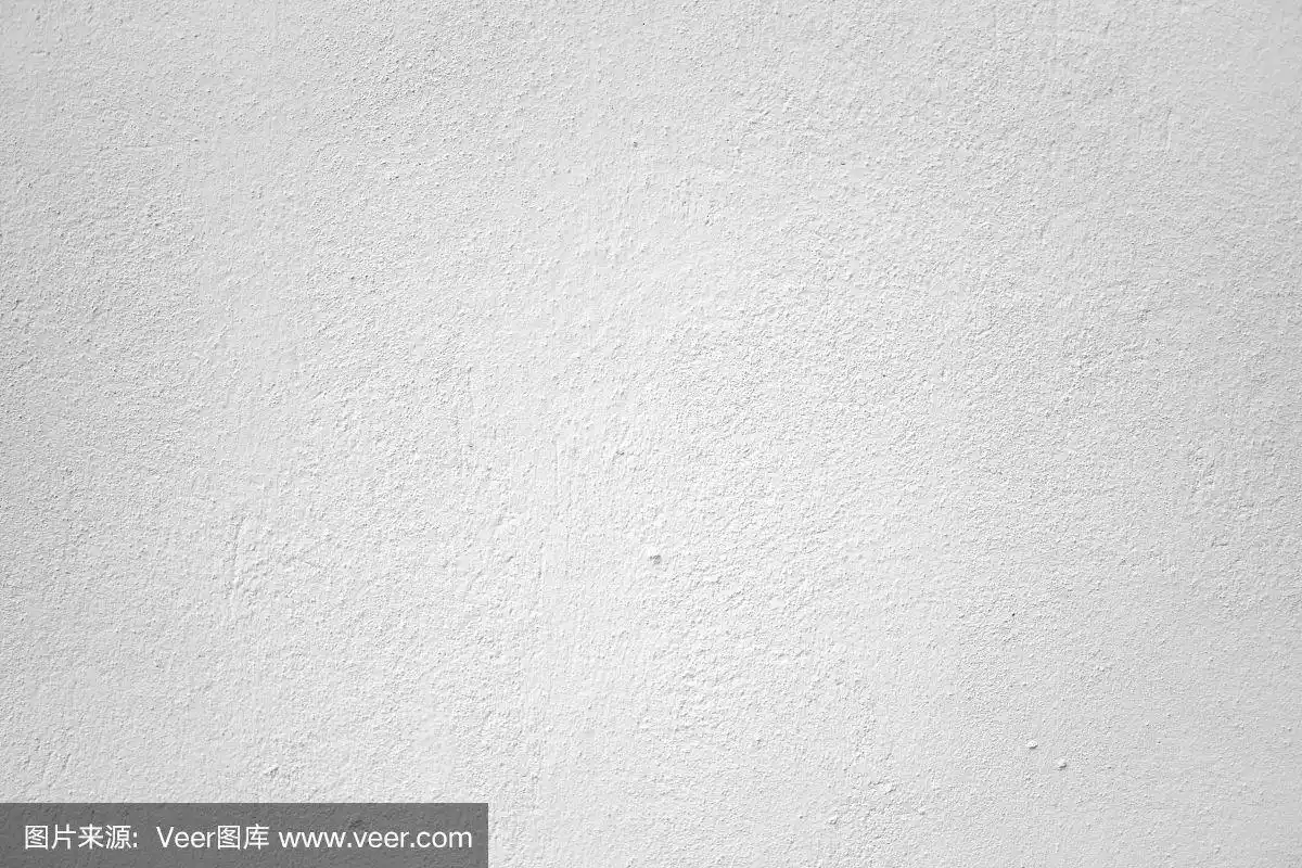 旧的灰色水泥或混凝土墙.垃圾白色抹灰灰泥纹理背景.