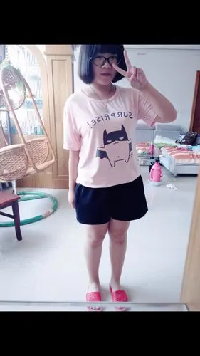 155cm的女生,这看起来有多重?