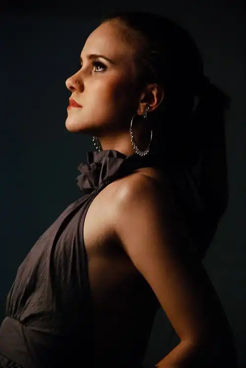 人, 侧面图, 优雅