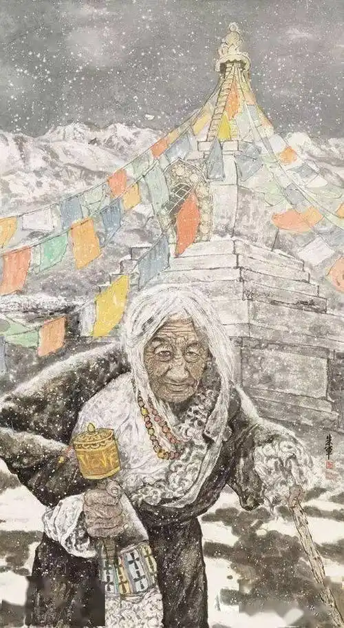 主持人朱军一幅画,卖了130万!看看长啥样?_范曾_先生_国画