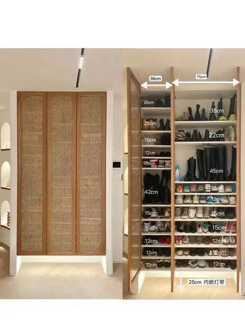 211cm*116cm7415鞋柜的深度:我家做的是31cm鞋柜的深度一