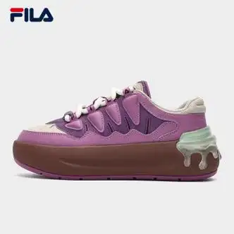 斐乐fila女鞋carrot摩登板鞋2024春季新款萝卜鞋休闲运动老爹鞋浅桑葚