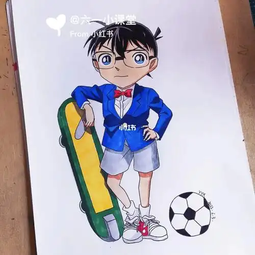 动漫人物柯南男