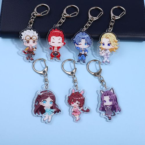 q版钥匙扣动漫周边人物亚克力挂件唐三吊坠包挂件学生女 【史莱克七怪