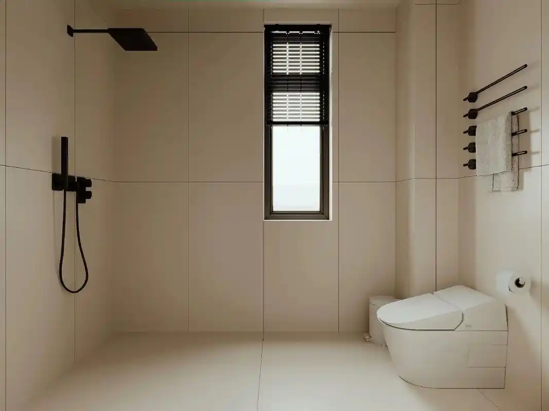 卫生间装修 #干湿分离 #极简主义 #卫生间设计 #装修日记vlog 小户型