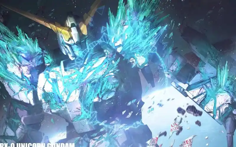 【壁纸向/60帧】高达独角兽cage_哔哩哔哩_bilibili