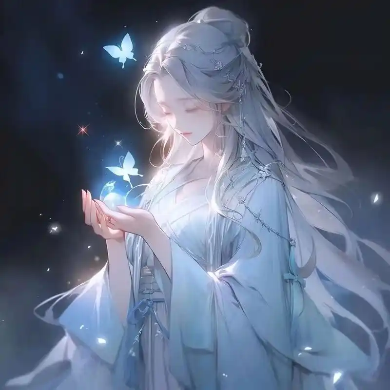 好看的古风情侣动漫头像