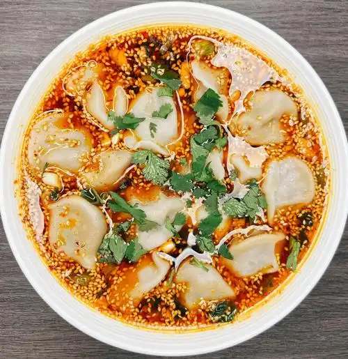 今天吃点酸汤饺子简单易学家常做法