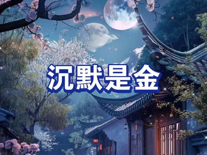 沉默是金的下一句是什么?