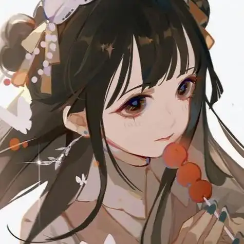 晚街:古风动漫女生头像从未遇见一直听说