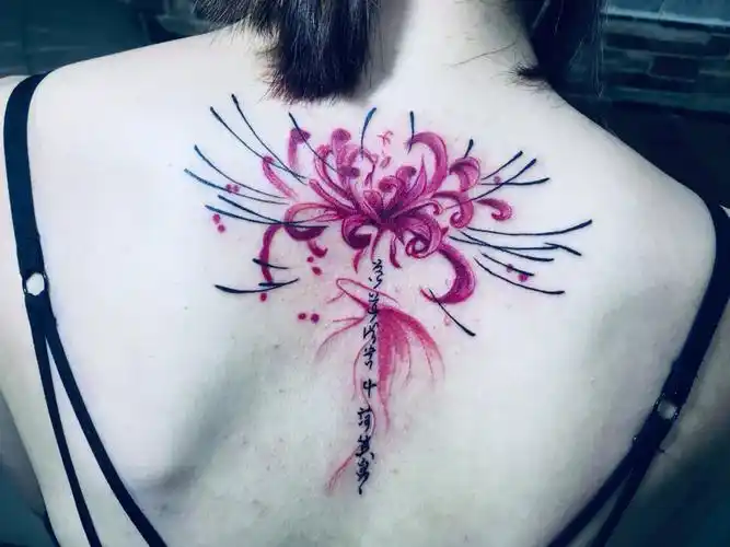 彼岸花纹身