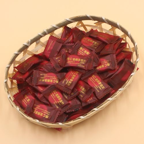 金佛手含片潮汕老香橼老香黄糖果网红零食清凉传统糖果