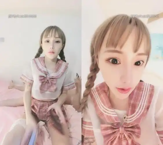 时尚洋娃娃般美女『奶油甜心』和炮友激情啪啪 穿着jk学生装萌萌做爱