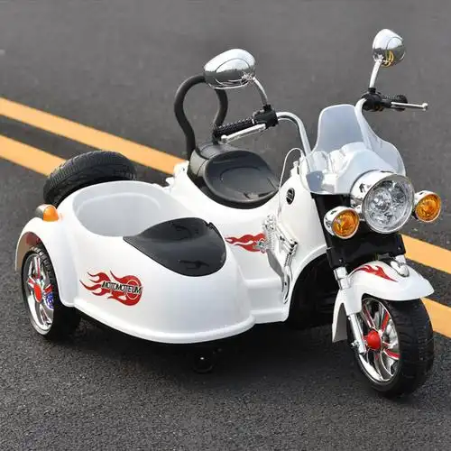 天猫儿童电动摩托车男女宝宝三轮车小孩玩具车可遥控可坐双人电动车子