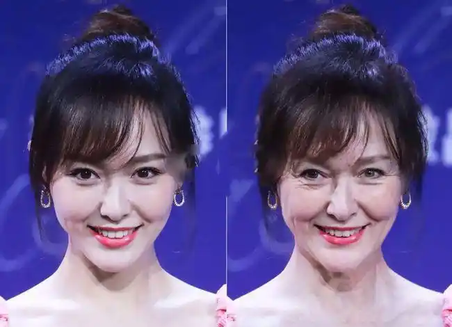 女明星30年后对比照杨幂慈祥刘诗诗优雅杨颖显年轻