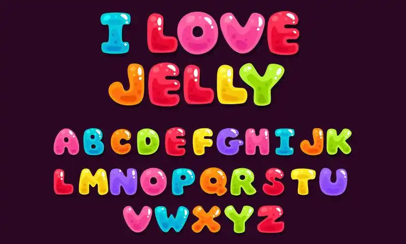 几何字体三维效果设计字母和数字空间未来风格矢量abc