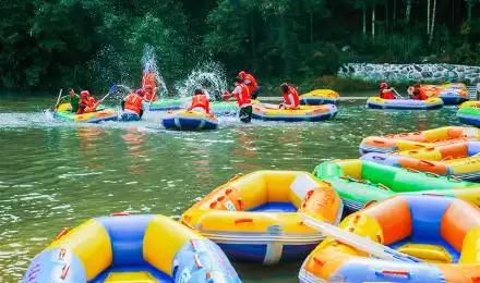 江西抚州 九瀑峡漂流门票(可选高速勇士漂/亲子休闲漂 凭身份证号到