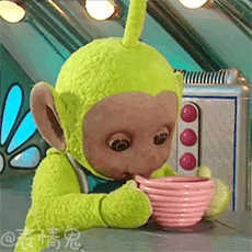 天线宝宝表情包/喝宝宝奶昔