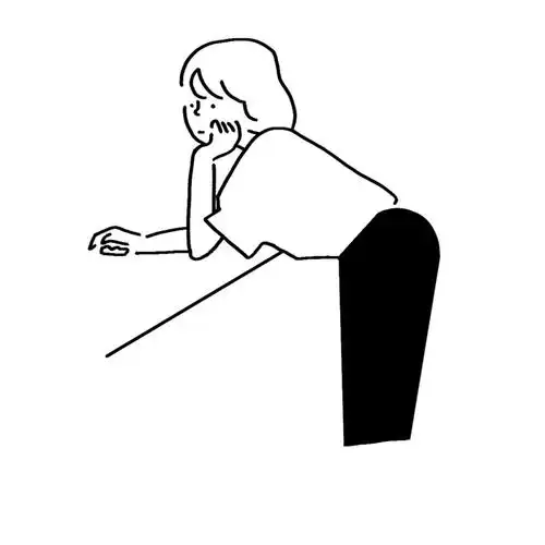 ins风极简画手绘分享简笔插画含步骤23