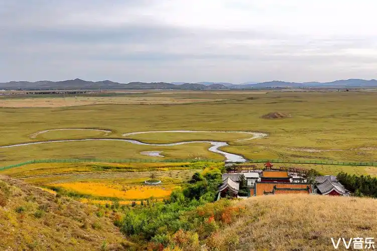 金秋坝上之闪电河国家湿地公园风光