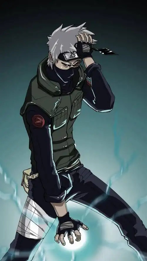 火影旗木卡卡西,高清图片,手机锁屏桌面-壁纸族