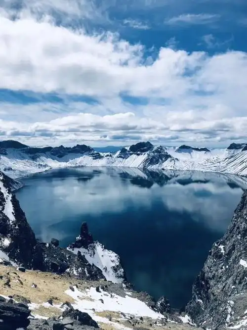 长白山天池,唯美浪漫的结合体