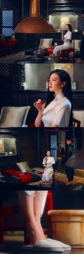 景甜气质太适合司藤了民国风旗袍知性优雅气场超a满脑子都是司藤