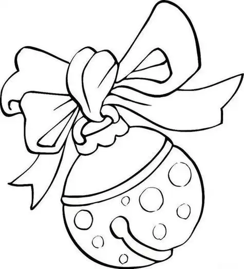 圣诞节装饰物简笔画 圣诞节装饰品简笔画