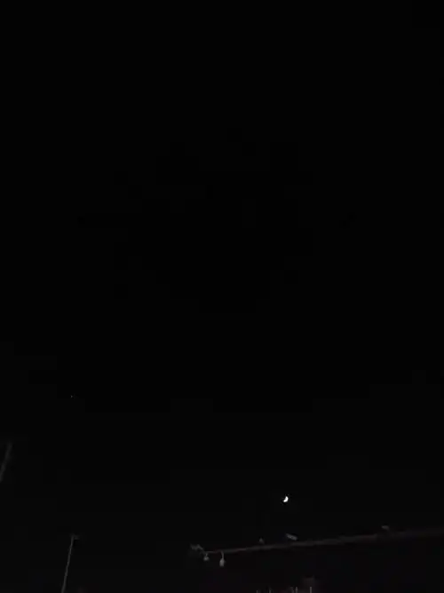 因为你一直没来,夜晚我也很快乐,星星很好看,如果没有星星月亮也很