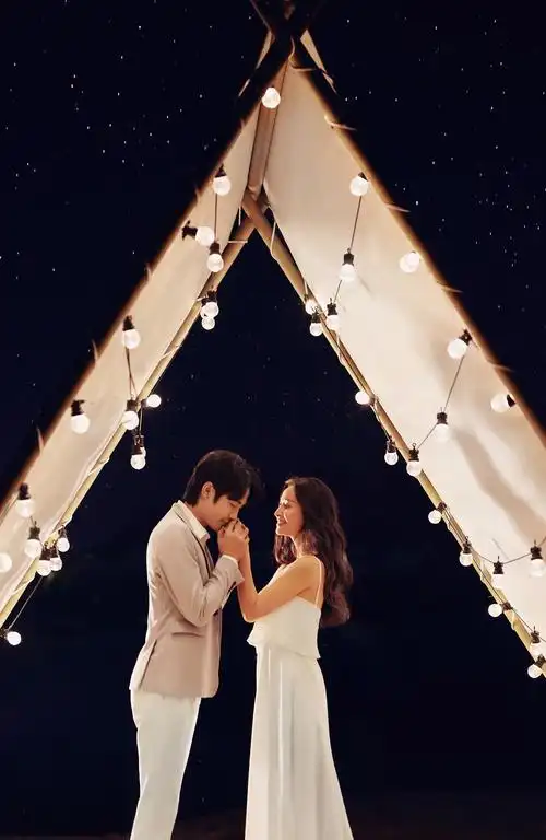 浪漫夜景——芜湖薇薇新娘-芜湖薇薇新娘婚纱摄影-wed114结婚网