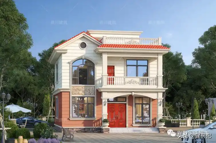 厨房,餐厅,卫生间二 层:卧室(附露台),2卧室,卫生间二层带露台小别墅