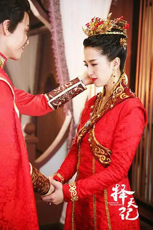 许龄月曾舜晞结婚照欢喜冤家喜结连理