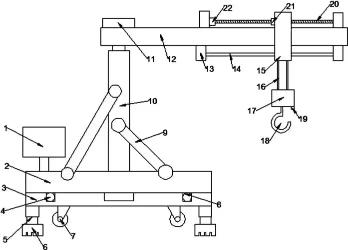 cn206427945u_一种建筑用可调吊装装置失效