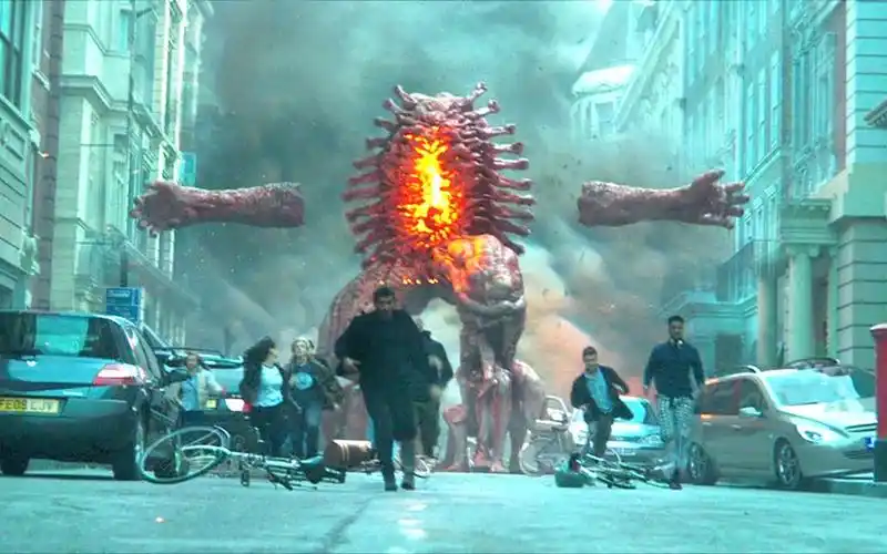 地狱之门开启恐怖恶魔闯入人间世界末日就此降临速看奇幻电影地狱男爵