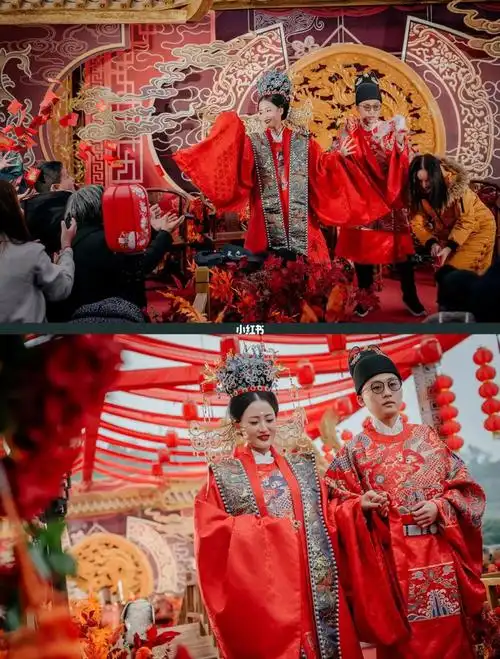 户外新中式婚礼,清潭