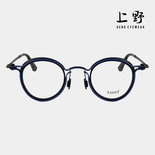 上野意大利tavat新品pantosls009圆形厚框朋克眼镜架眼镜架