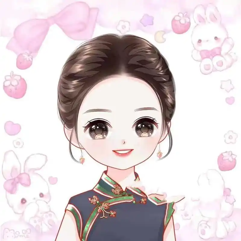 适合女生的好运手绘头像,美美哒😋 🌈适合女生的好运手绘头像,美