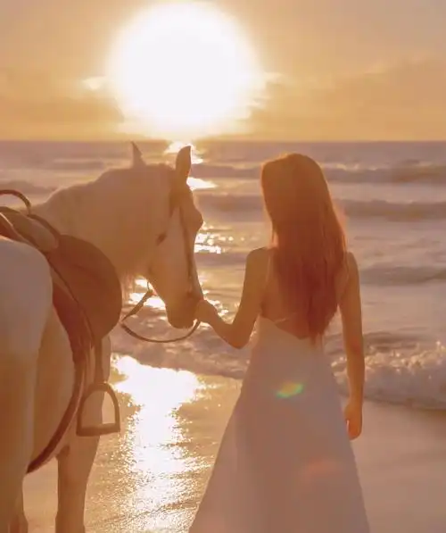 海边气质美女背影头像,女人孤独站在海边背影