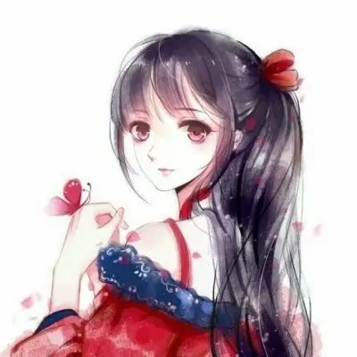 唯美古风女生动漫头像 古代古装美女微信头像,卡通头像图片-回车桌面