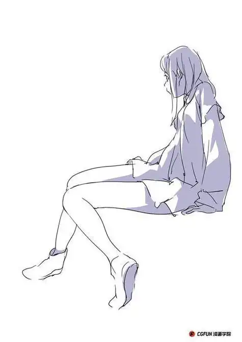 小编每天更新精彩人物简笔画,希望对你的幼儿简笔画:人物动态的画法