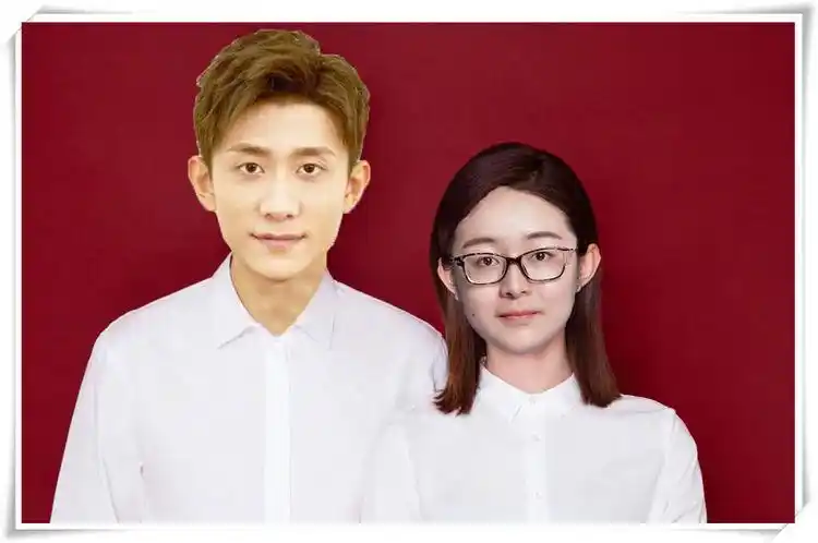 近日网上一组照片火了,张一山"结婚照"新鲜出炉,当看到女主时