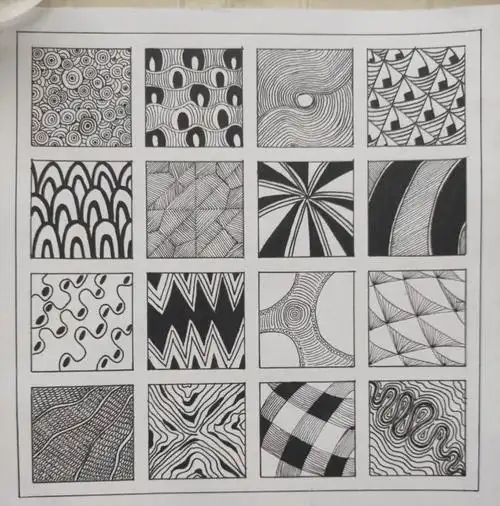 用细的樱花笔画多的线条贼好看