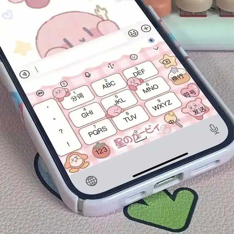 星之卡比和帕恰狗的键盘壁纸来啦!9键和26键都有哦 还有详 - 抖音