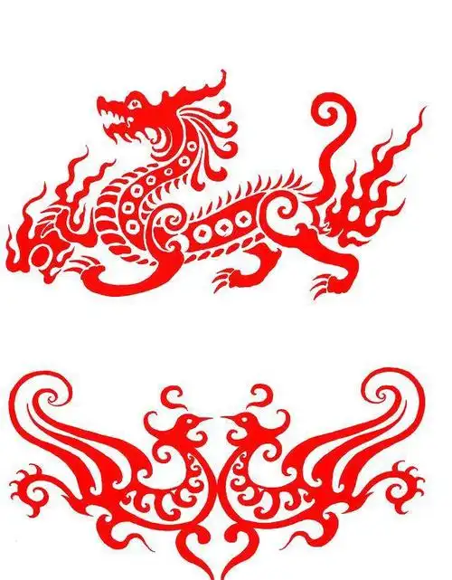中国图腾(第二辑)吉祥纹饰龙虎凤图案