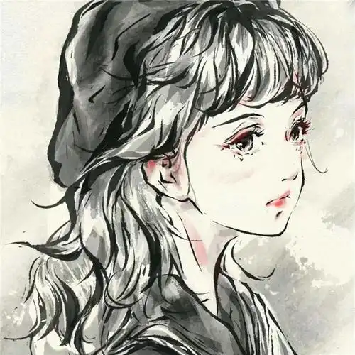 超好看的手绘头像女生 独一无二手绘动漫女生头像_女生动漫头像_头像