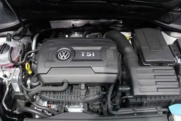 图为第三代大众ea888发动机