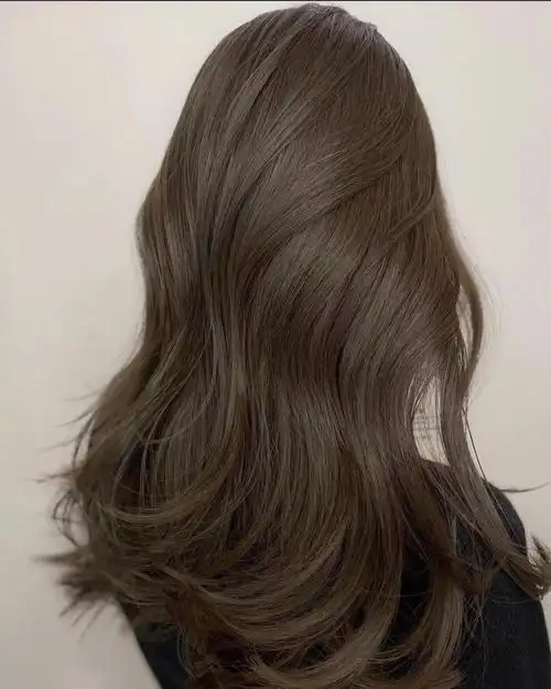2022好看的茶棕色|||长头发的发色分享